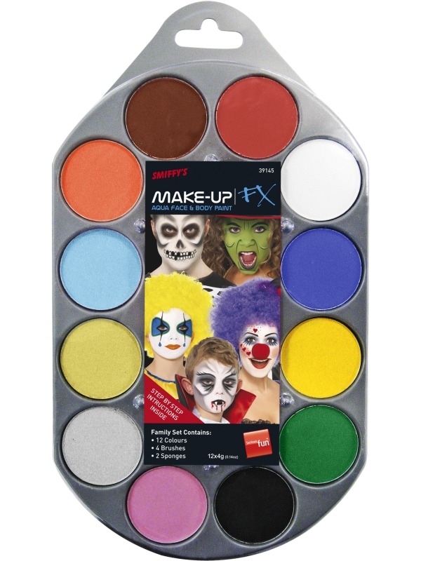 Orkaan Vloeibaar Rechthoek Make-Up FX Palet 12 Kleuren