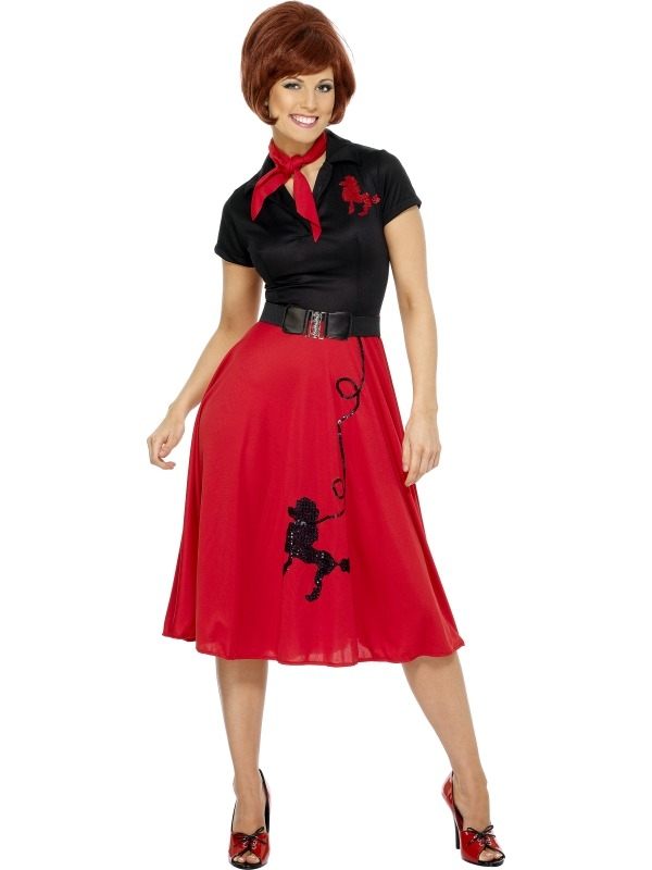 Style Poodle Kostuum jaren 50