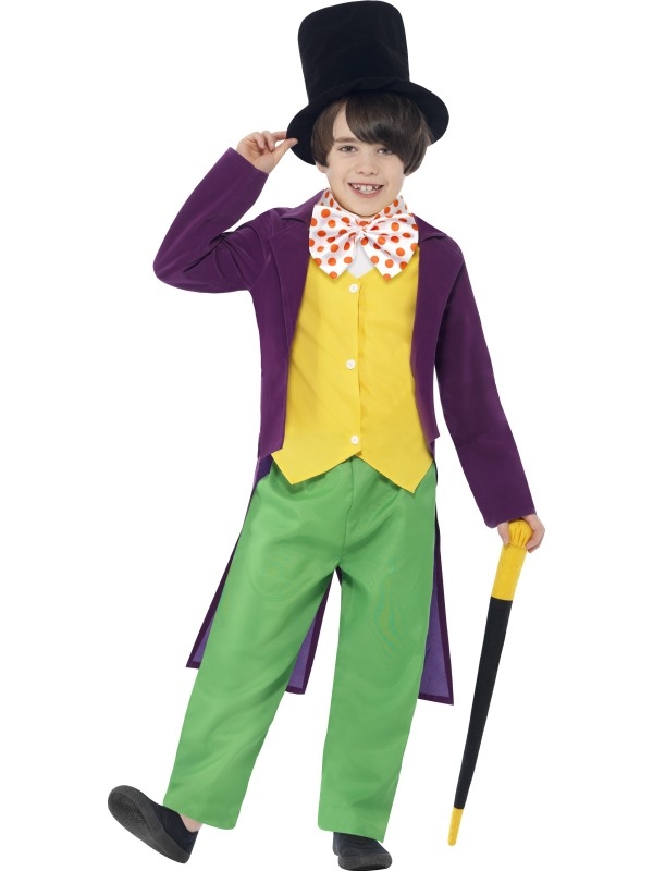 Willy Wonka Kinder Kostuum