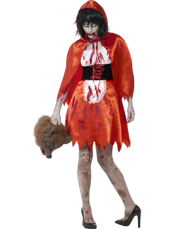 Zombie Roodkapje kostuum