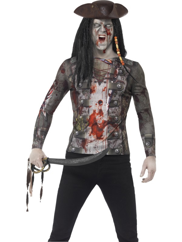 Zombie Piraat Horror T-shirt