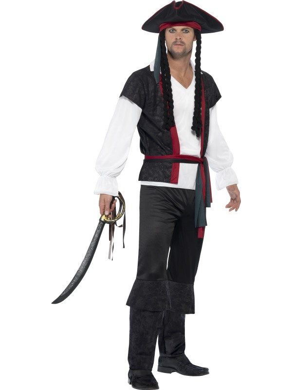 Piraten Kapitein Heren Kostuum
