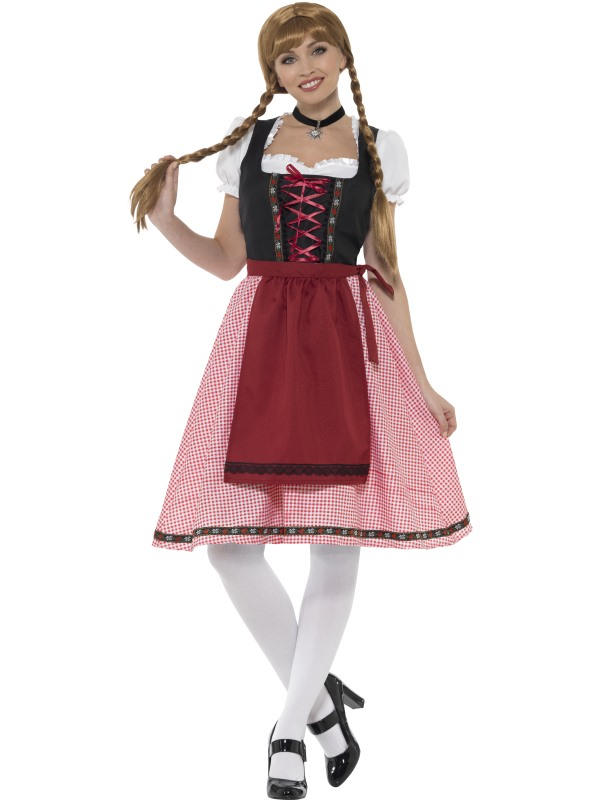 Bavarian tiroler oktoberfest dames kostuum