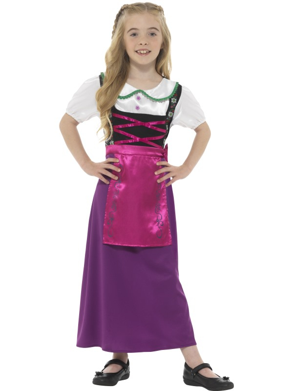 Bavarian tiroler meisjes kostuum