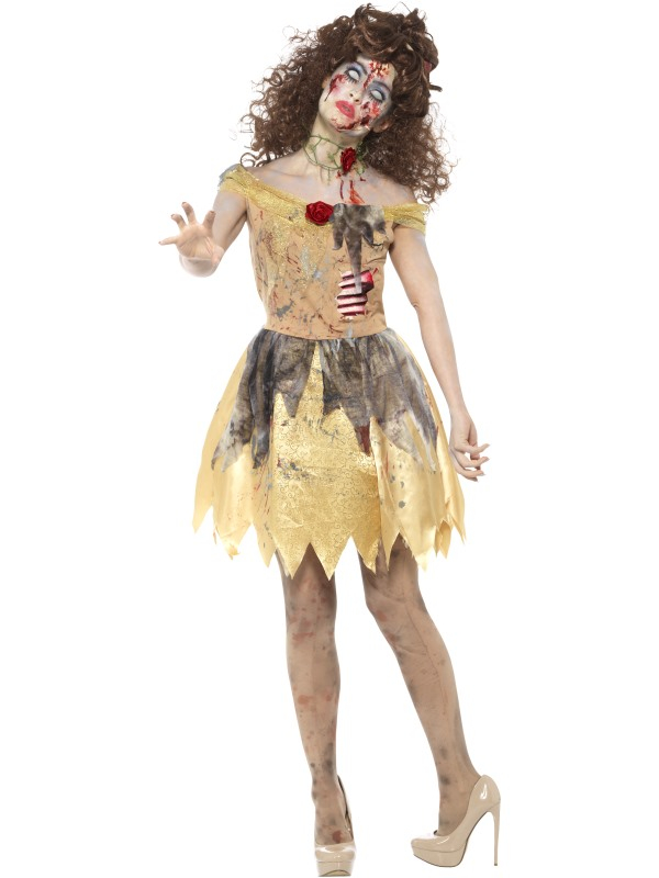 Zombie gouden sprookjes kostuum