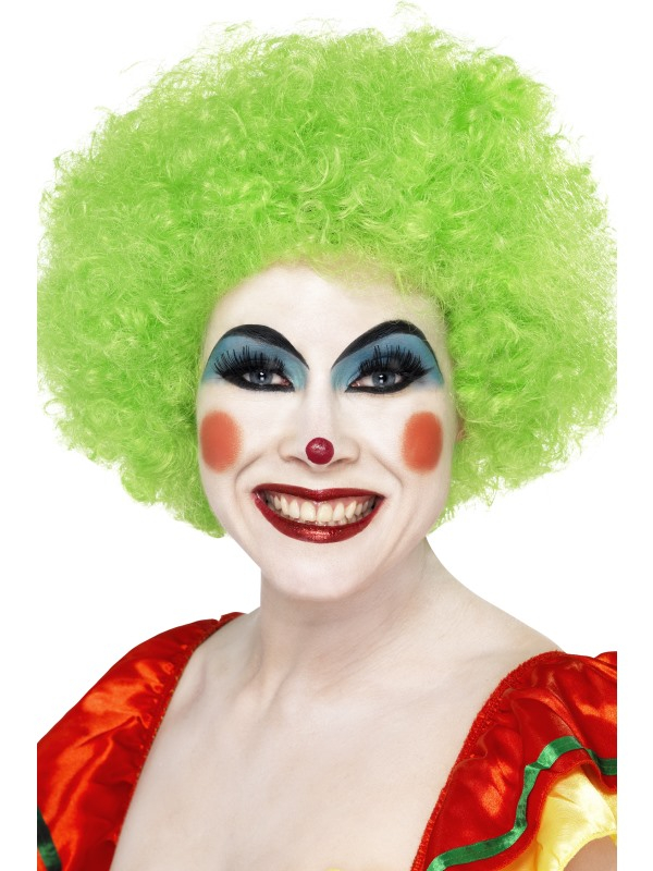 Clown Pruik Groen