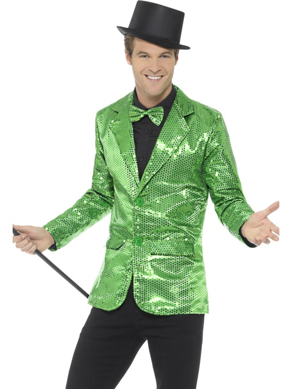 glimmer en glamour Jacket Heren Groen