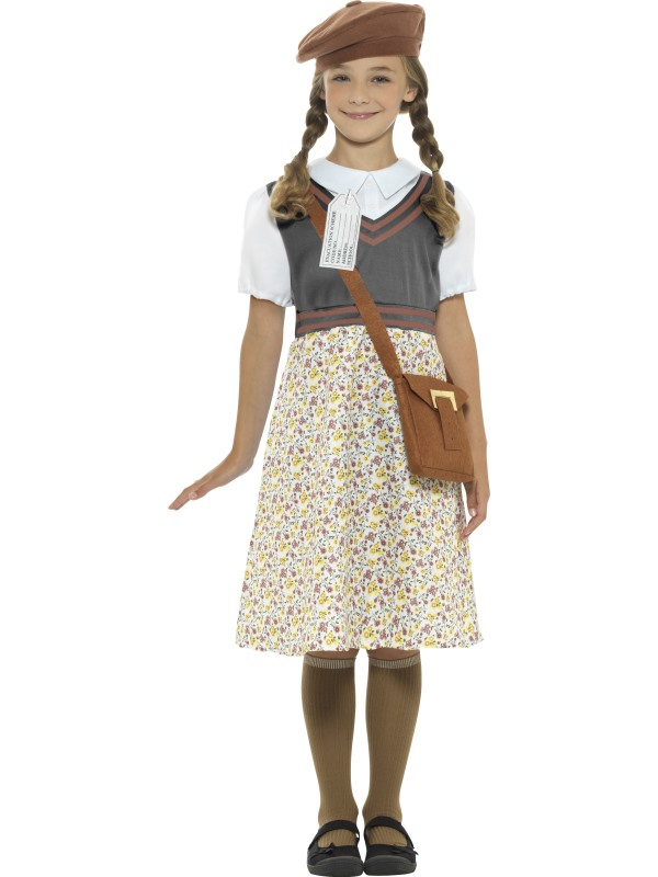 Evacuee School Girl Kostuum