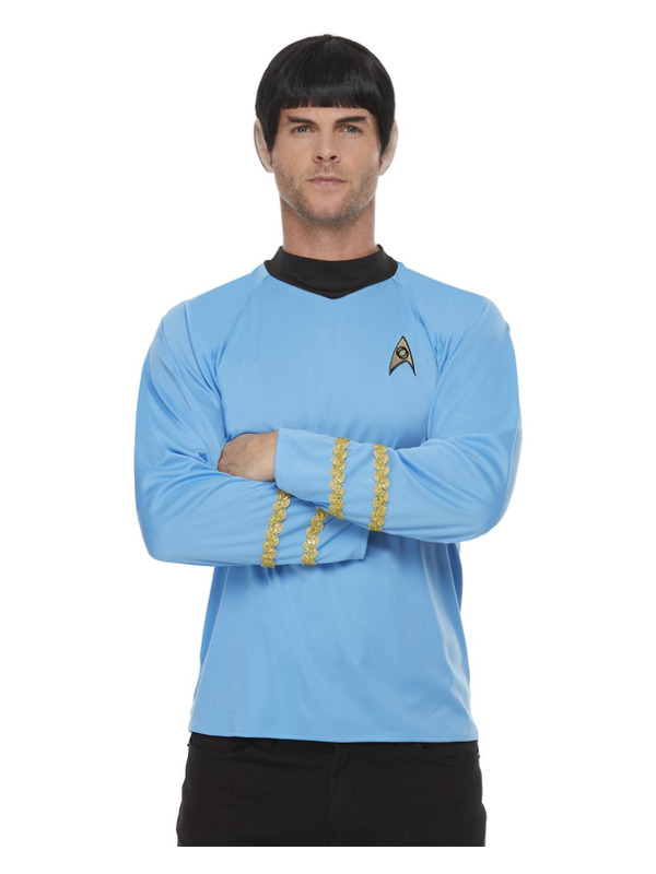 Star Trek, Original Series Sciences Uniform, Top Blue