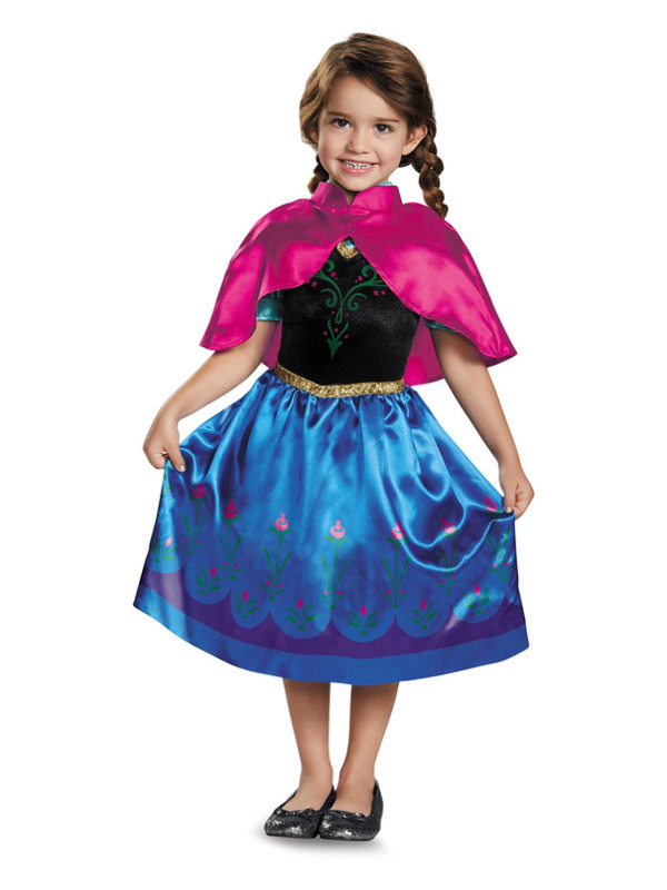 Disney Frozen Anna Travelling Classic Kinder Kostuum