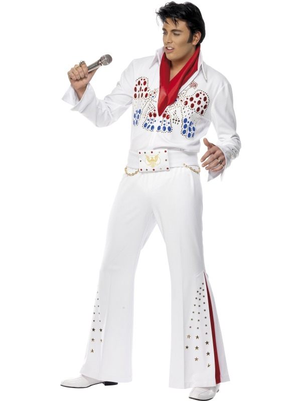 Elvis kostuum wit