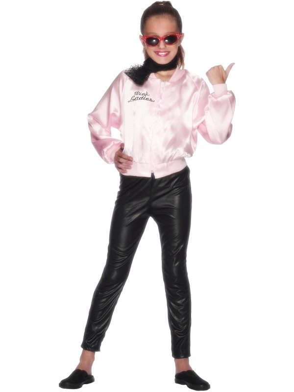 Pink Lady Grease jasje kind