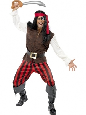 Piraat Mate Kostuum