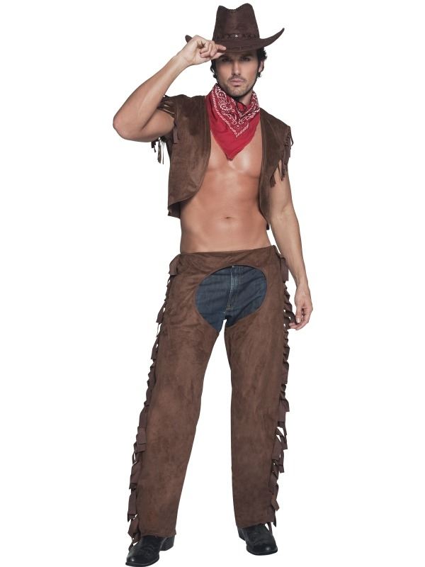 Sexy Cowboy Heren Kostuum