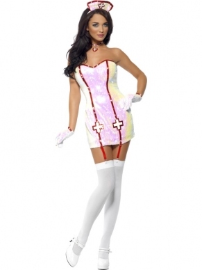 Sexy Nurse Dazzle kostuum