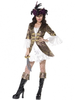 Sexy Buccaneer Piraten Kostuum