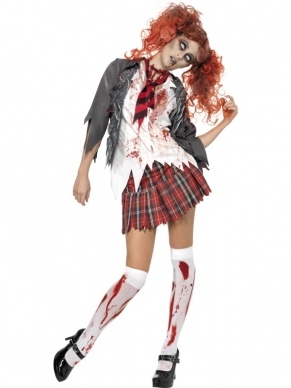 Zombie Studente Kostuum