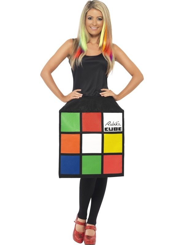 Rubiks Kubus jurk kostuum
