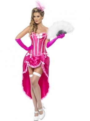 Roze Burlesque jurk
