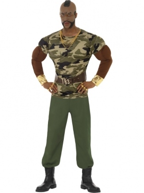 Mr T Van The A-Team leger kostuum