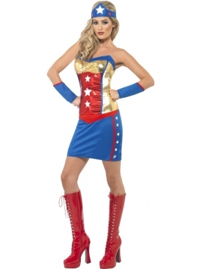 Sexy Hero Superheld Kostuum