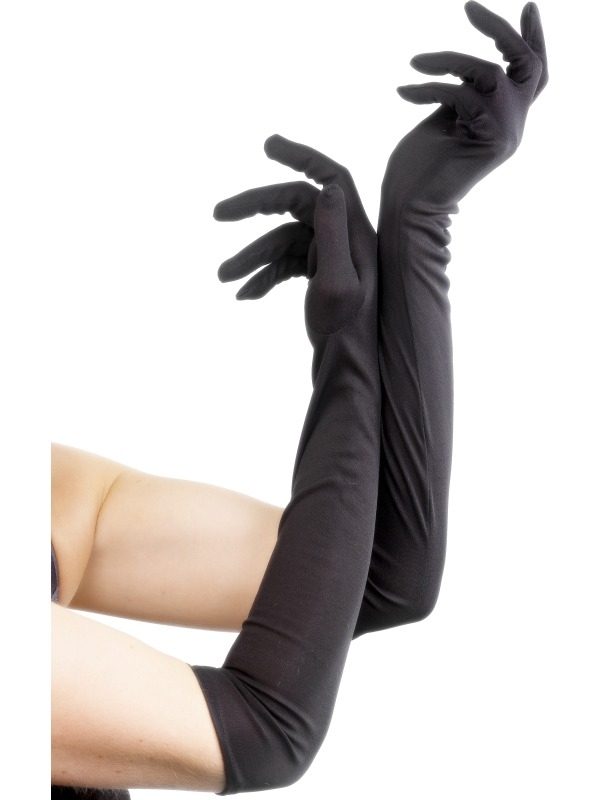 Lange Handschoenen zwart