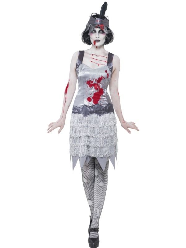 Zombie Flapper Charlston Kostuum