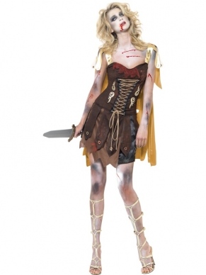Sex Zombie Gladiator Kostuum