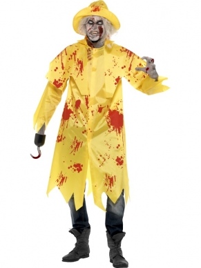 Zombie Zuidwester Kostuum