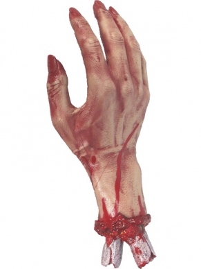 Bloederige Hand Halloween