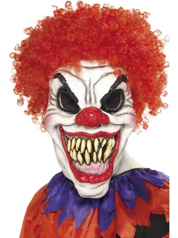 Clown Masker met Rood Haar
