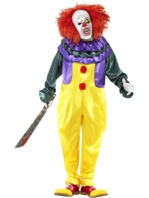 Klassieke Clown horror Kostuum