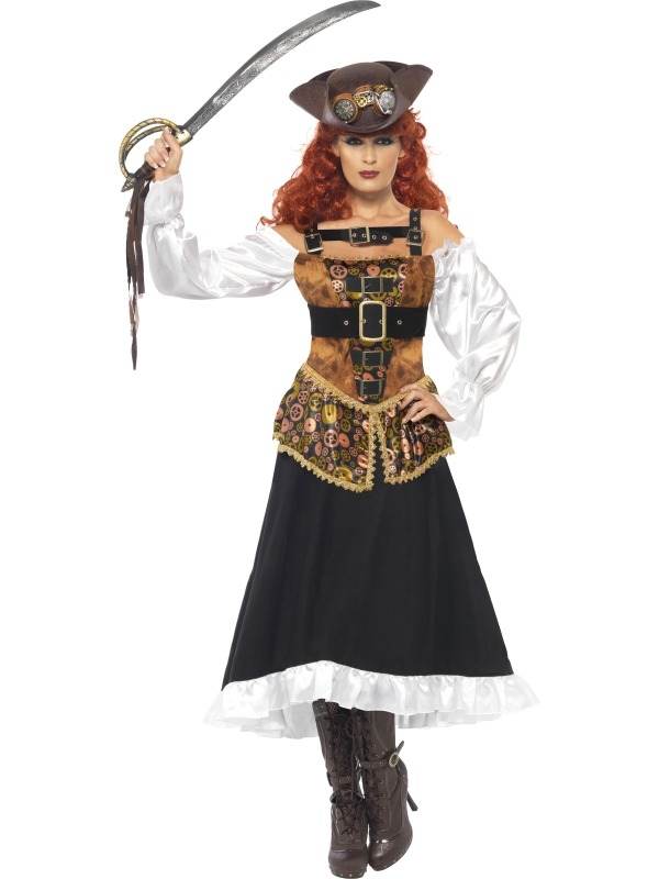 Piraat kostuum Steam Punk Dames