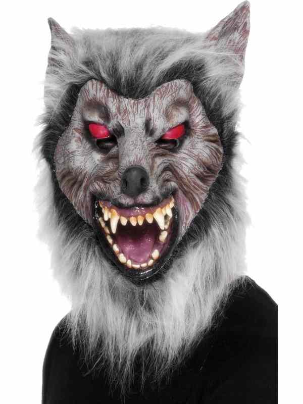 Weerwolf Masker grijs