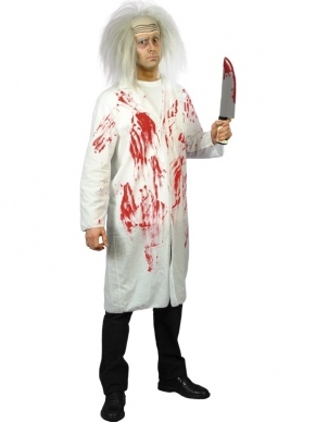 Halloween Dokter Jas Met Bloed