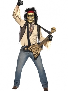 Zombie Rocker Kostuum