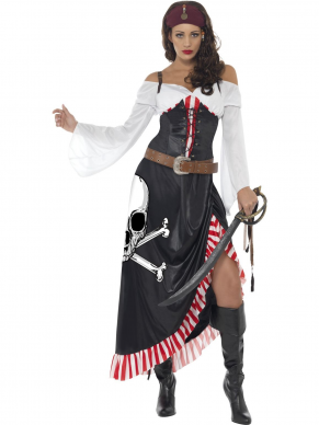 Sultry Sexy Piraten Carnaval Kostuum