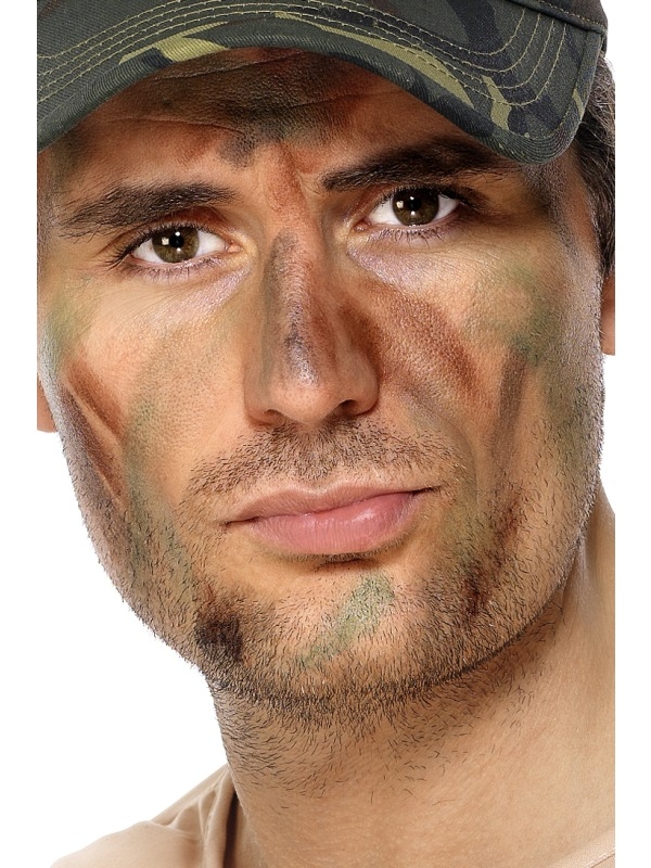 Leger Camouflage Schmink
