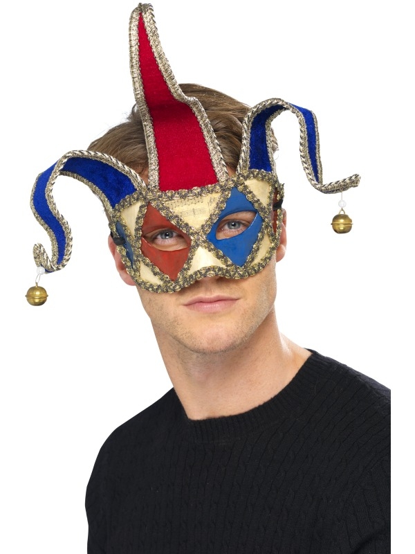 Venetiaans Musical Jester masker