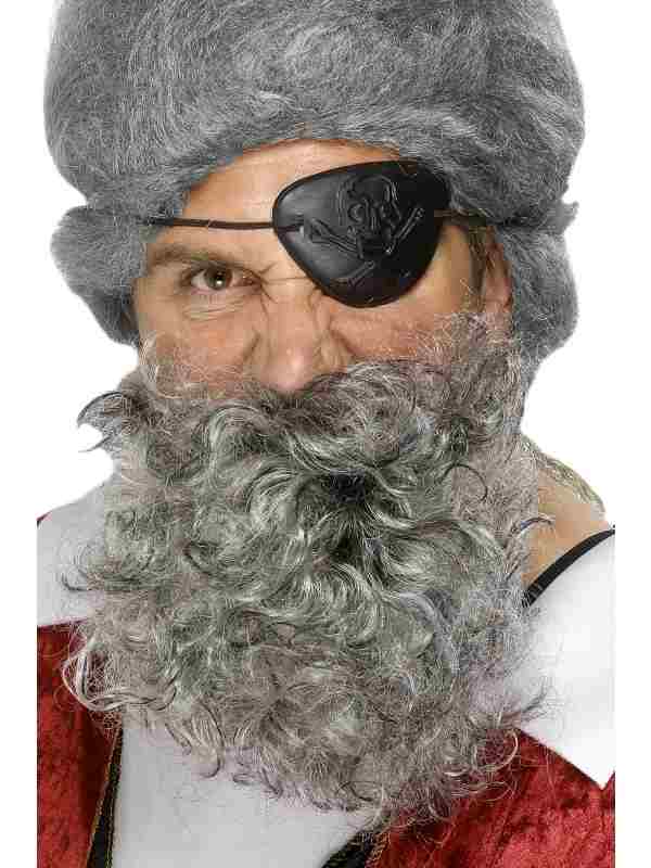 Piraten Baard grijs