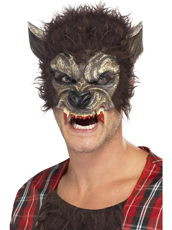 Weerwolf masker halloween