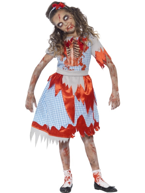 Zombie Country Girl Kostuum