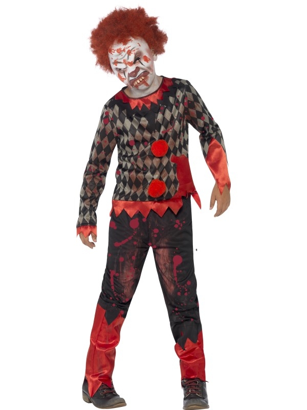 Zombie Clown Halloween Kostuum