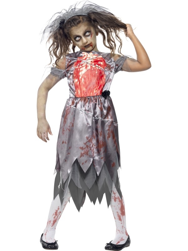 Zombie Bruid Kostuum