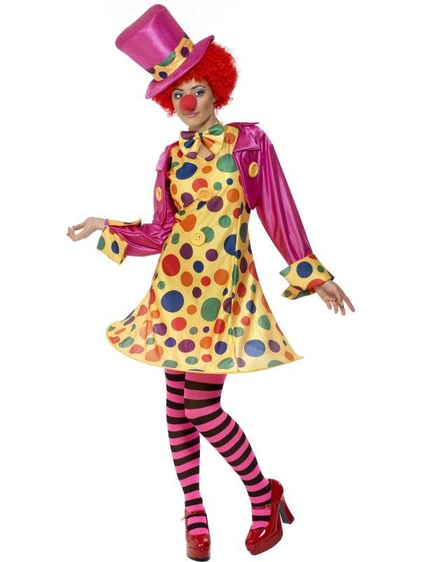 Clown Dames Kostuum