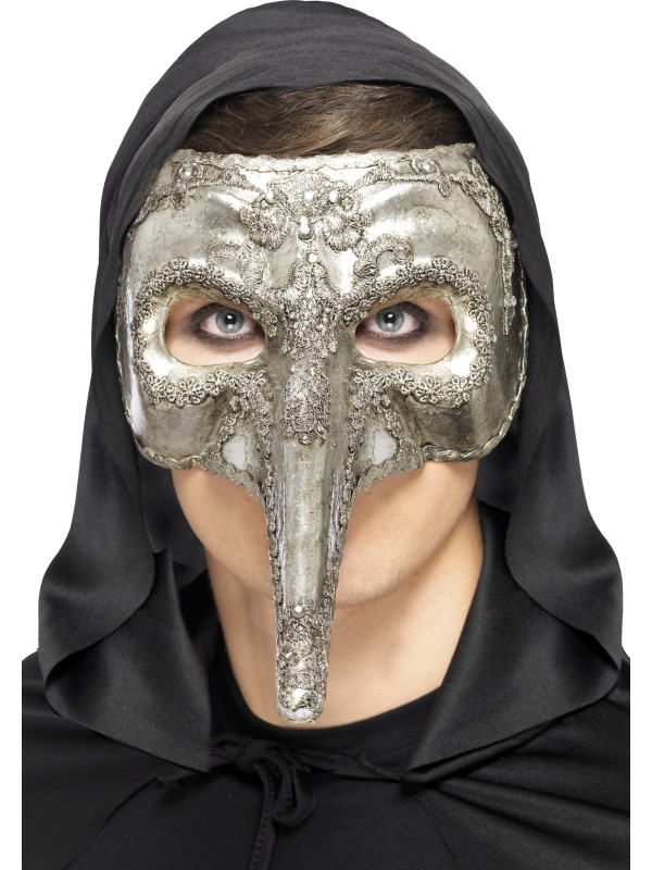 Venetiaans Masker zilver