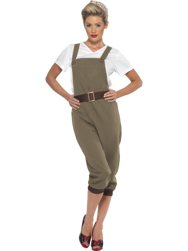 WW2 Land Girl Kostuum dames